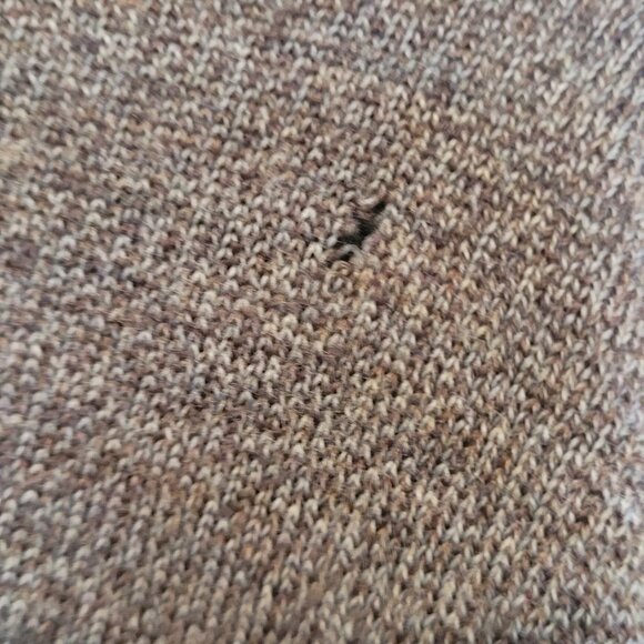 John Ashford Italian Merino Wool Mock Neck Sweater Men's L - Picture 4 of 5